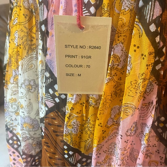 RAGA Anthropologie Patchwork Dress | M - Picture 5 of 7